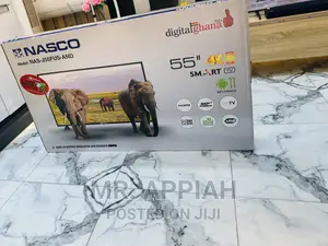Fresh in Box  Nasco 50 Inch Full HD Smart LED Tv(Black) 