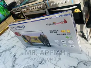 Brand  New Nasco 55 Inch Full HD Smart LED Tv(Black) 