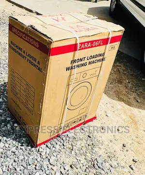 Quiet and Powerful Washing Machine Zara Frontload 6kg