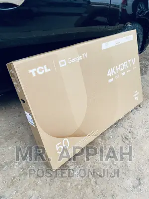 Foreign Standards TCL 50P735 HDR Edgeless Tv(50 Inch).