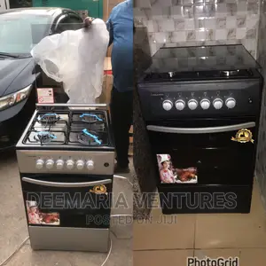 Volcano 4 Burners 50x50 Gas Stove With Grill and Oven(Manual Ignition