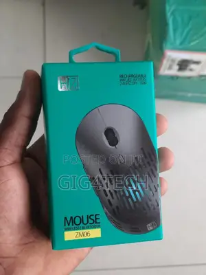 Heatz RGB Rechargeable Wireless Mouse Zm06
