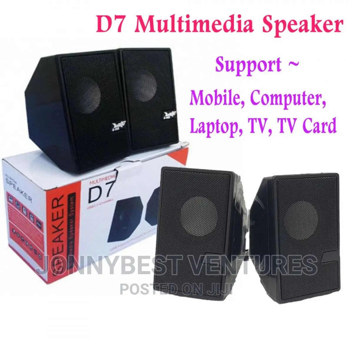 Original D7 USB Computer Speaker