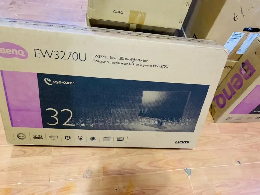 (EW3270U)Fresh in Box Benq 32” HDR Freesync Va Monitor