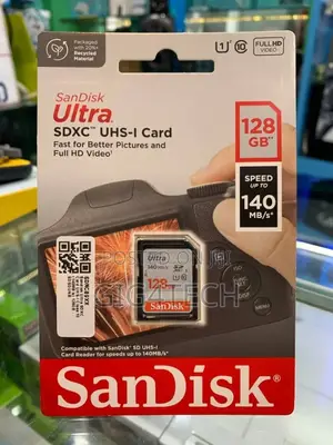Sandisk Ultra 128gb 140mbps Sd Card