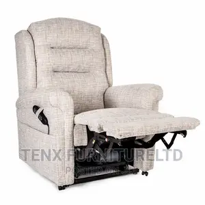 Recliner Dual Motor Rise Recline Powered Head and Lumbar
