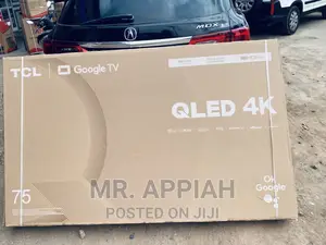 (75-C645)Long Lasting TCL 75 Inch QLED Google Tv(Black)