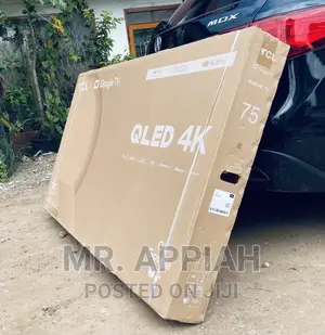 (75-C645)Long Lasting TCL 75 Inch QLED Google Tv(Black)