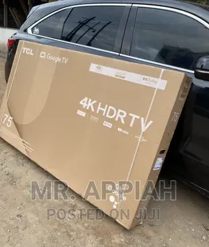 Edgeless Frame TCL 75 Inch HDR Led Google Tv(75p635).