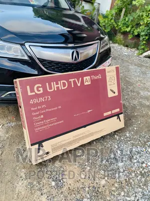 Elegant Black LG 49 Inch Uhd LED Tv(49un7340) 