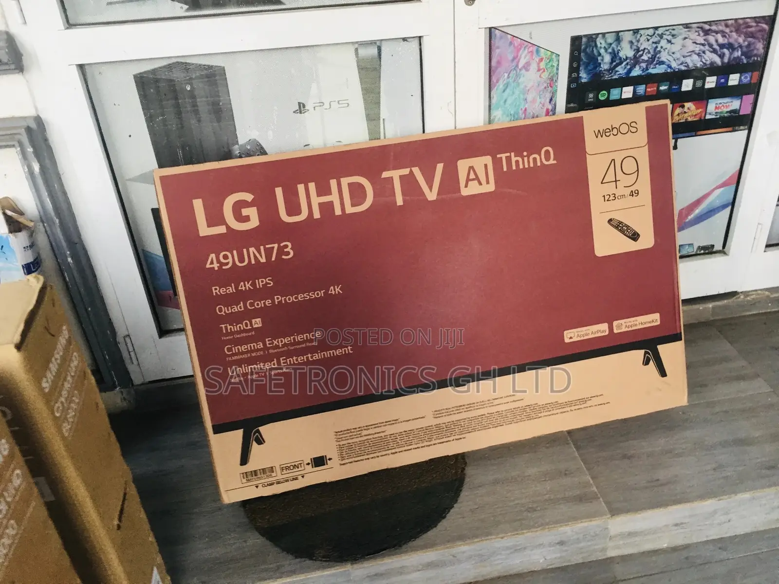 Glossy LED UHD  UN73 49 Inches LG Crystal Smart Tv