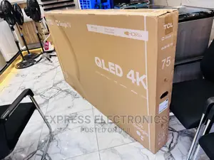 Sleek 75”C645 QLED Smart Android Tv TCL
