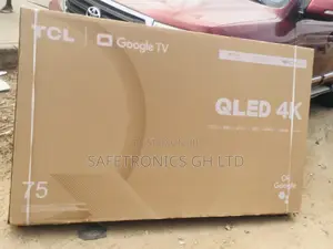 Glossy QLED TCL 75 Inches C635  HDR Tv 