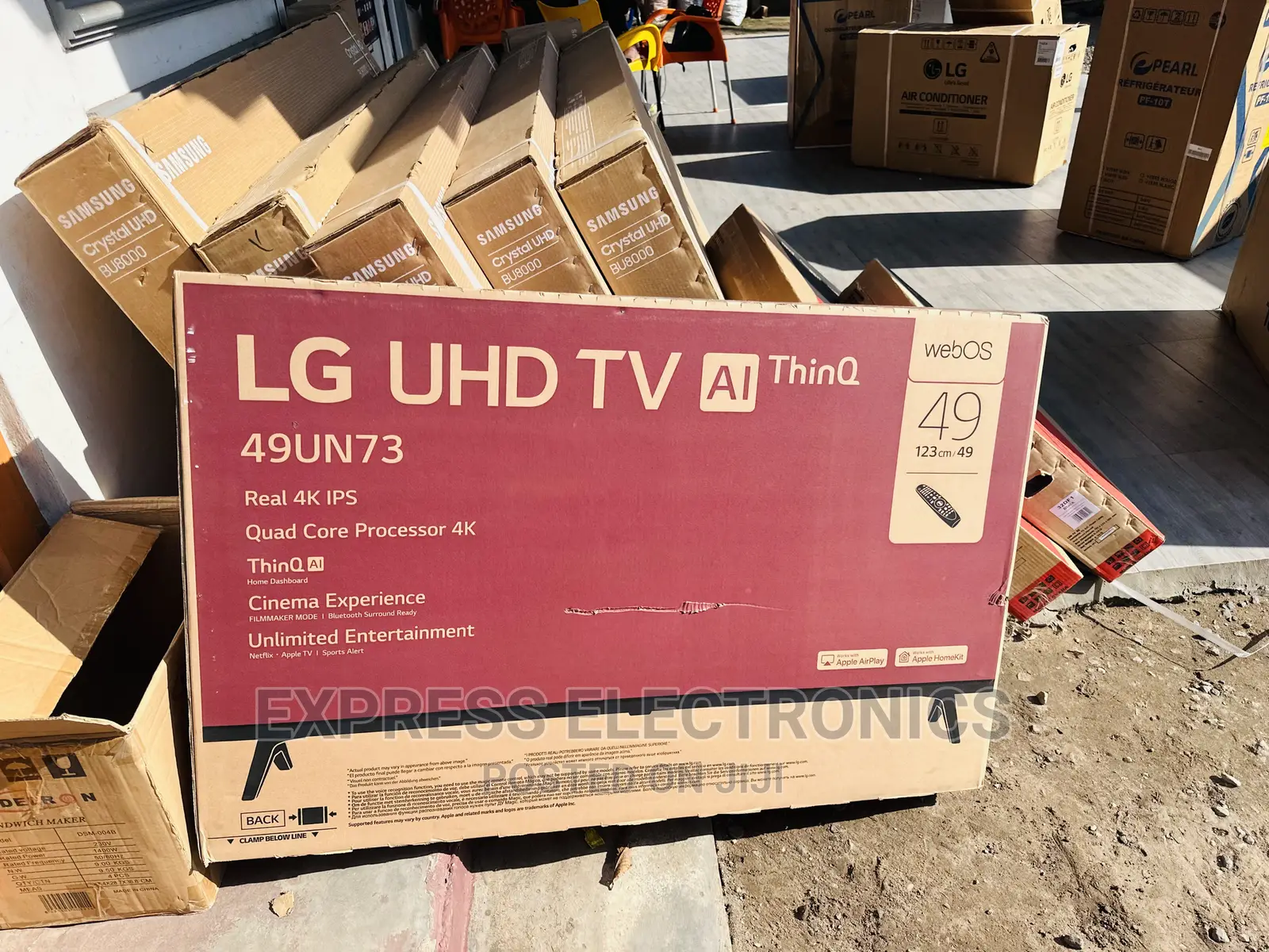 Get The Perfect TV Lg UHD Smart 49”Un7340 Tv