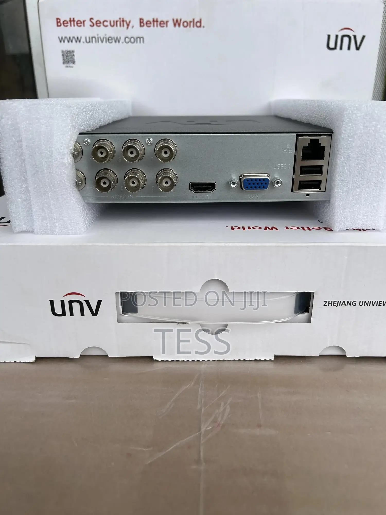8ch DVR Unv 1080P (2MP) Uniview XVR301-F Series