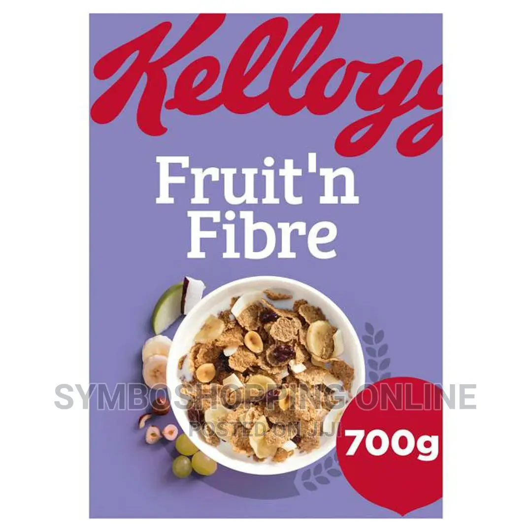 Kellogg's Fruit 'N Fibre Breakfast Cereal Box, 700g