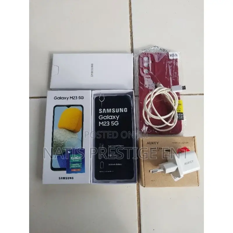 New Samsung Galaxy M23 64 GB Black