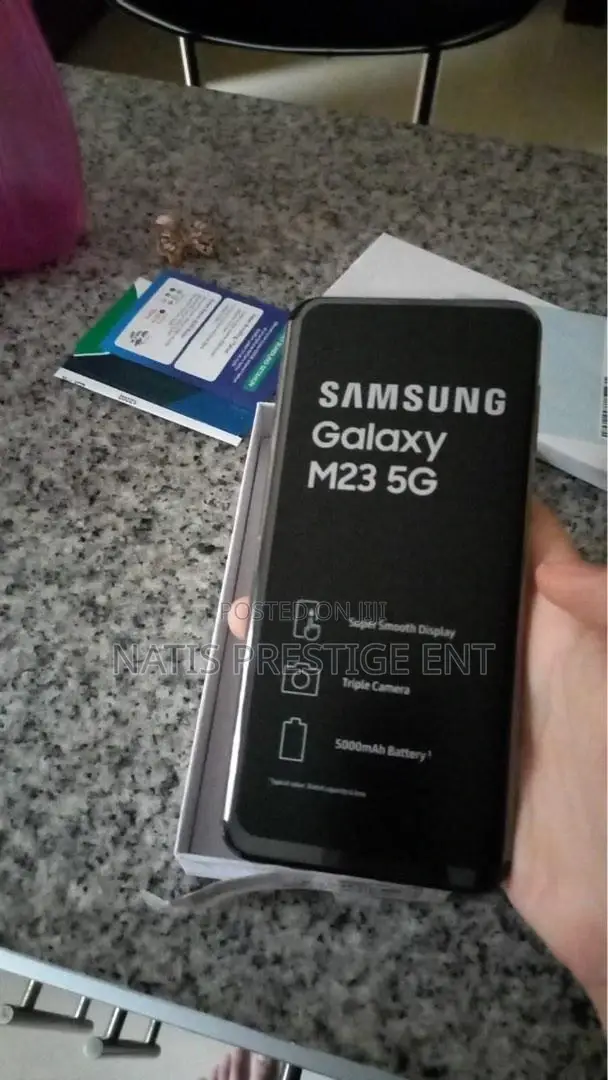 New Samsung Galaxy M23 5G 128 GB Black