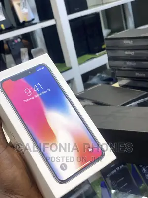 New Apple iPhone X 256 GB Black