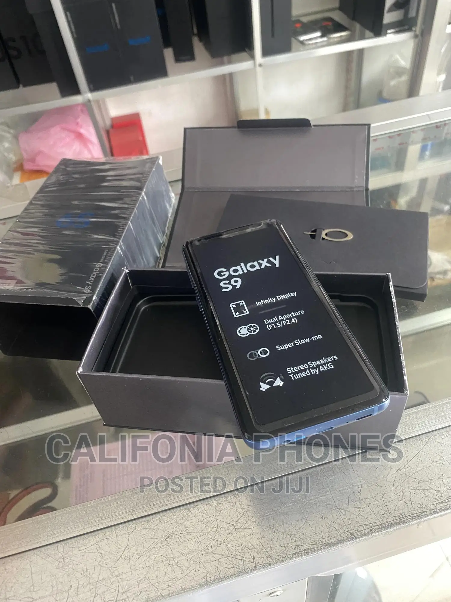 New Samsung Galaxy S9 64 GB Blue