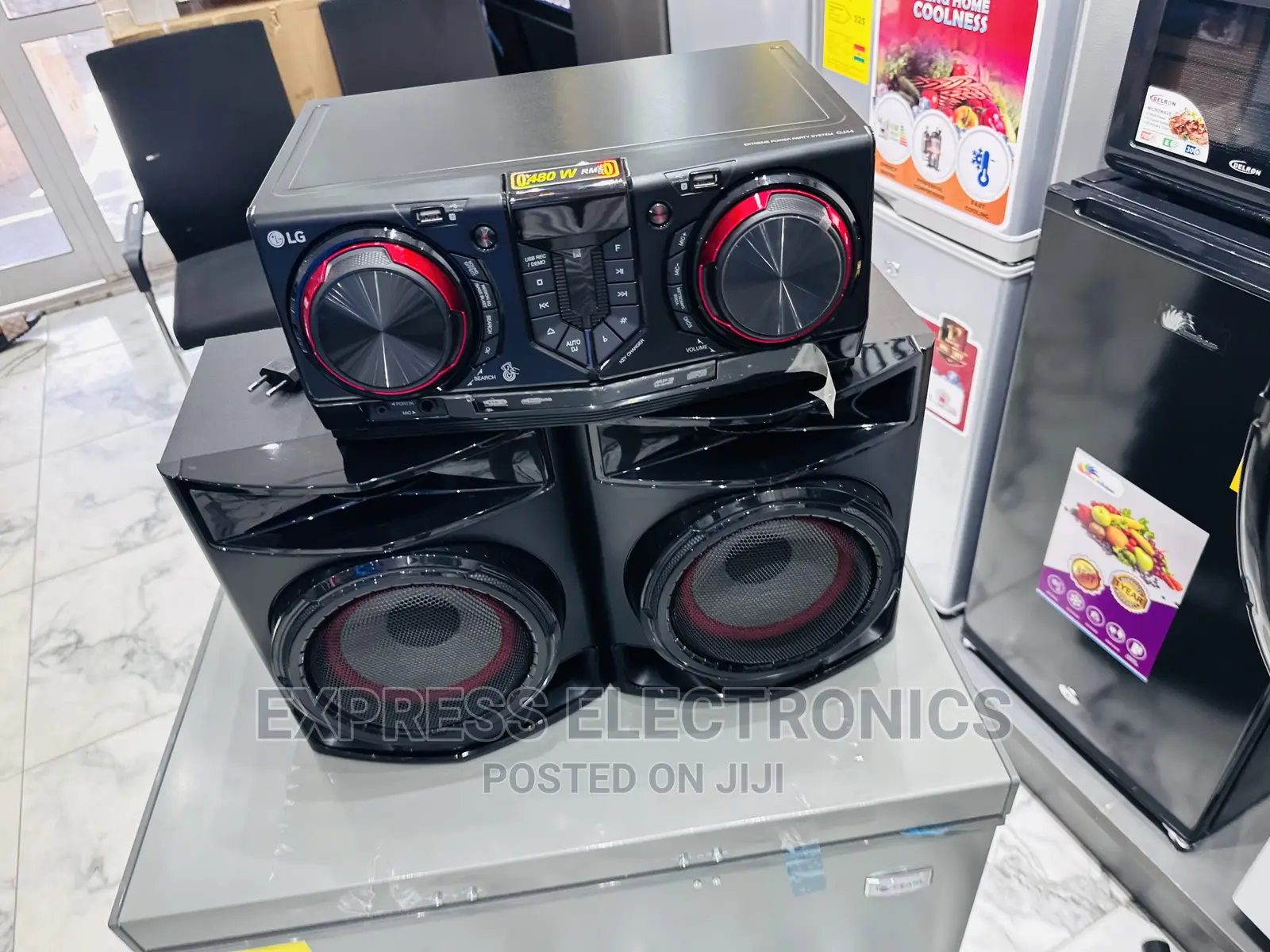 High Quality Sleek Black Cj44 Sound System Xboom