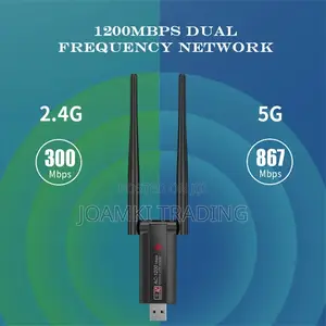 1200mps Dual-Band Usb Wifi Adapter, Network Card 4 Computer