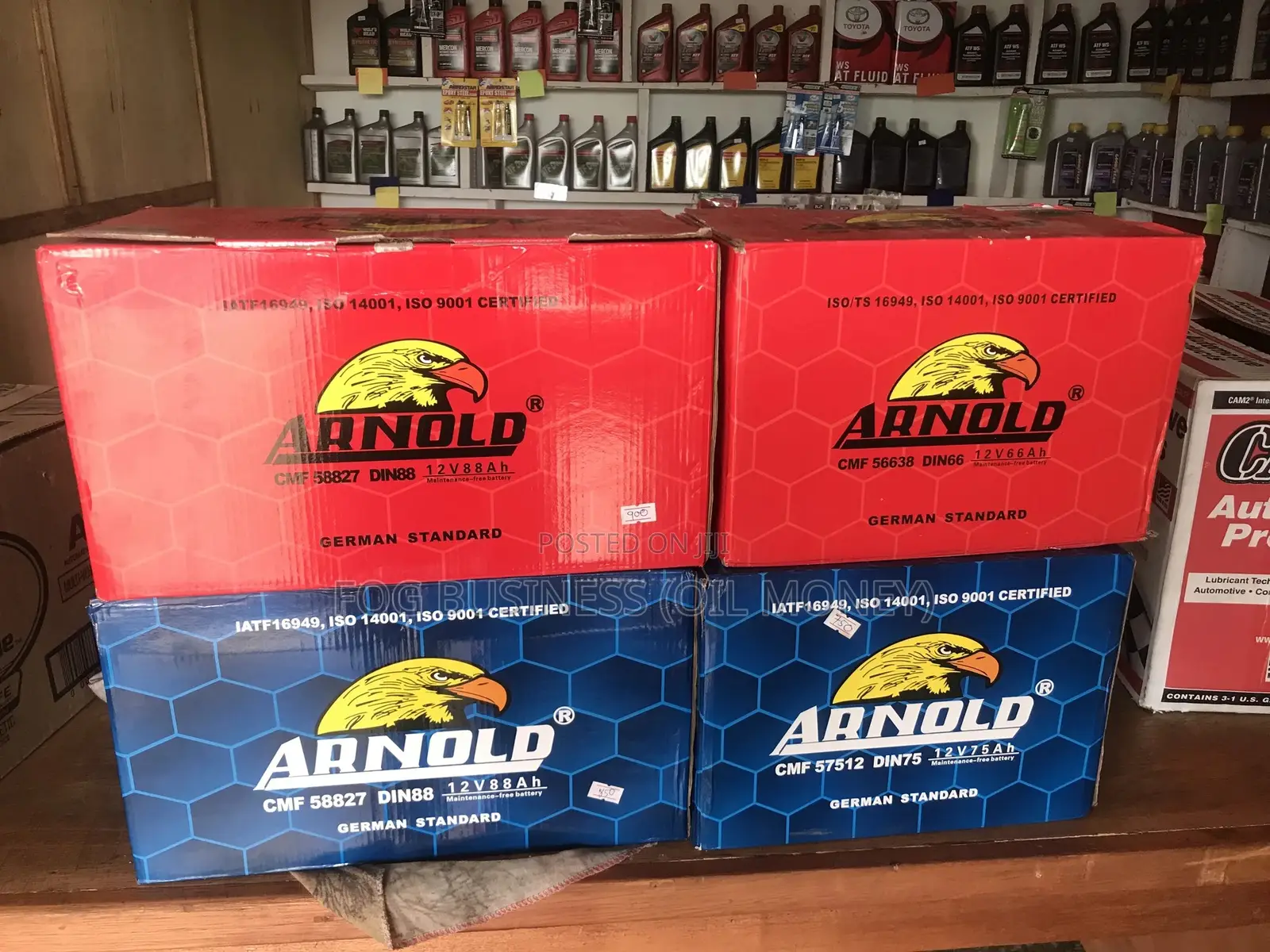 Arnold Car Battery 17plates