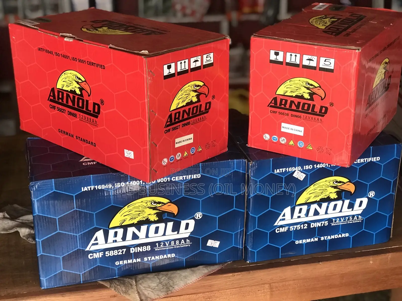 Arnold Car Battery 17plates