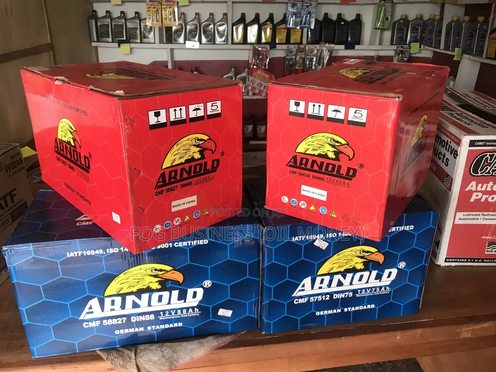 Arnold Car Battery 17plates