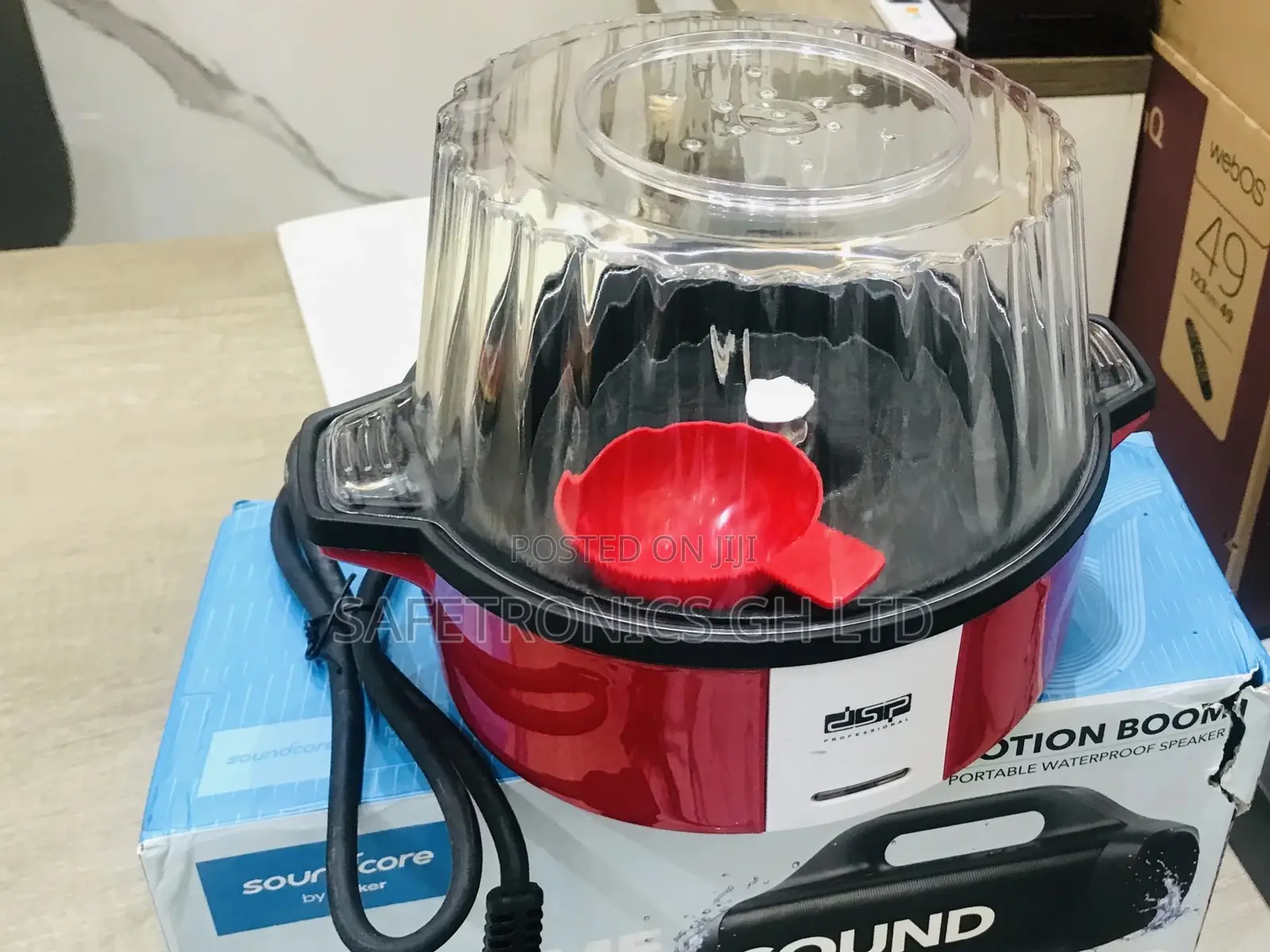 Purchase Original  Electric Pop Corn Maker  Red