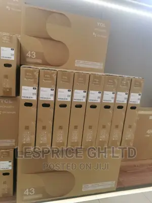 Top Quality ~TCL 43” Android TV