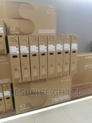 True Color~Tcl 43” Android Smart TV
