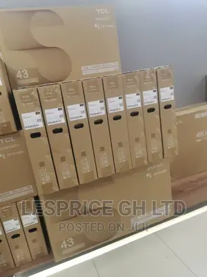 True Color~Tcl 43” Android Smart TV