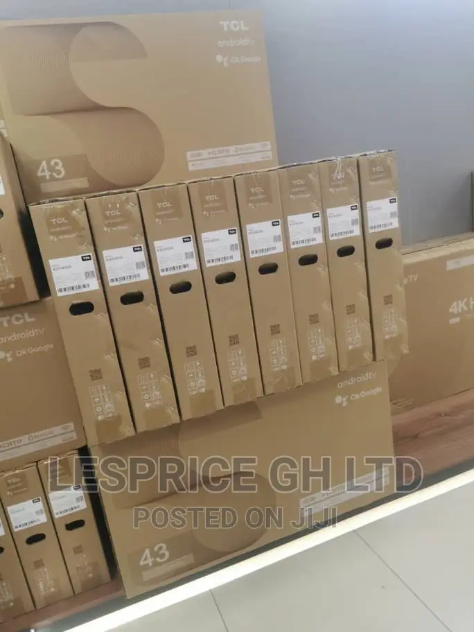 True Color~Tcl 43” Android Smart TV