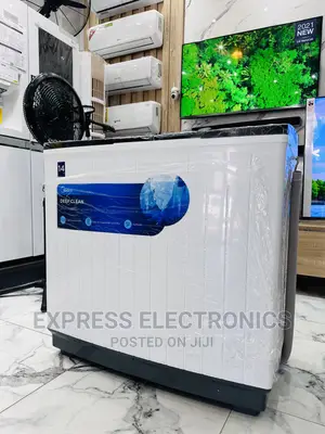 Full Big Plastic Body Washing Machine 14kg Topload Midea