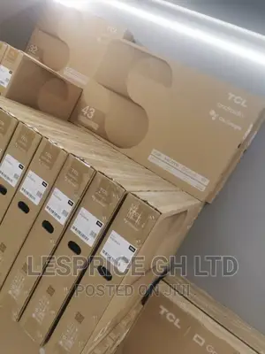 Frameless ~TCL 43” Android Smart TV