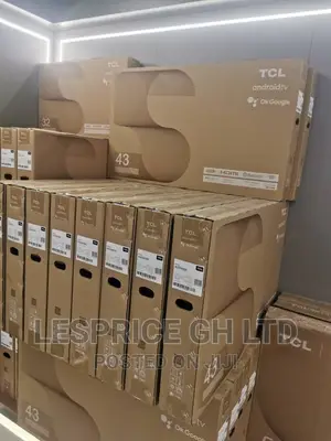 TCL 43” Android Smart Ok Google Plus