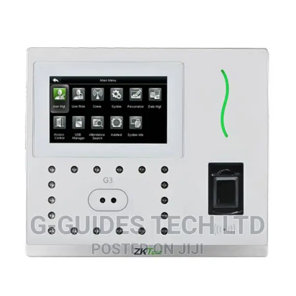 ZKTECO G3 Is a Multi-Biometric Time Attendance
