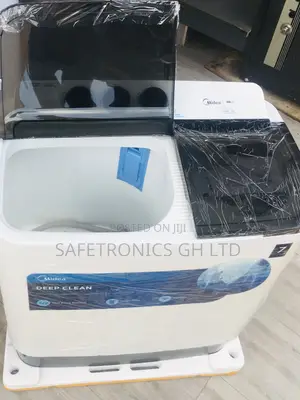 Midea Washingmachine 7kg Semiautomatic Topload Blue/White 