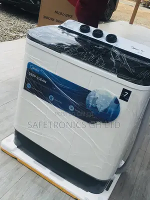 Topload Washingmachine 7kg Semiautomatic Midea  Blue/White