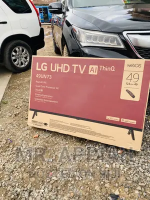 Reliable LG 49 Inch 49un7340 Basic Black Smart Tv(Black)