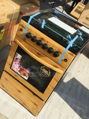  Light Wooden Volcano 4 Gas 50x50 Oven With Grill 