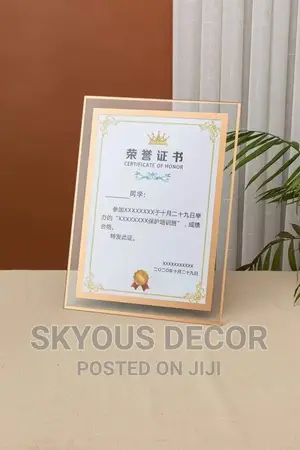 Crystal Glass Frame
