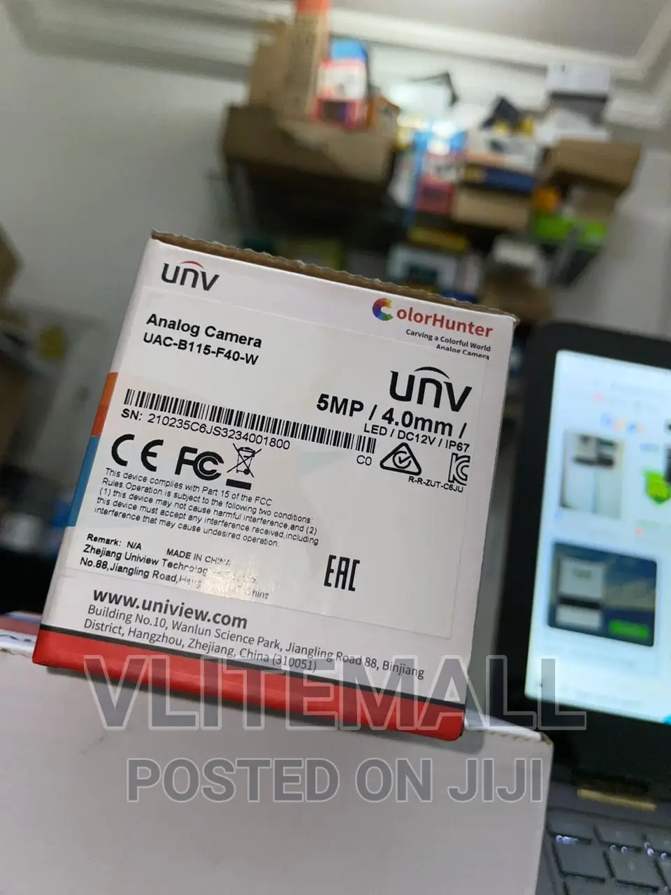 5MP Colourhunter HD Fixed Analog Camera (UAC-T115-F28(40)-W)
