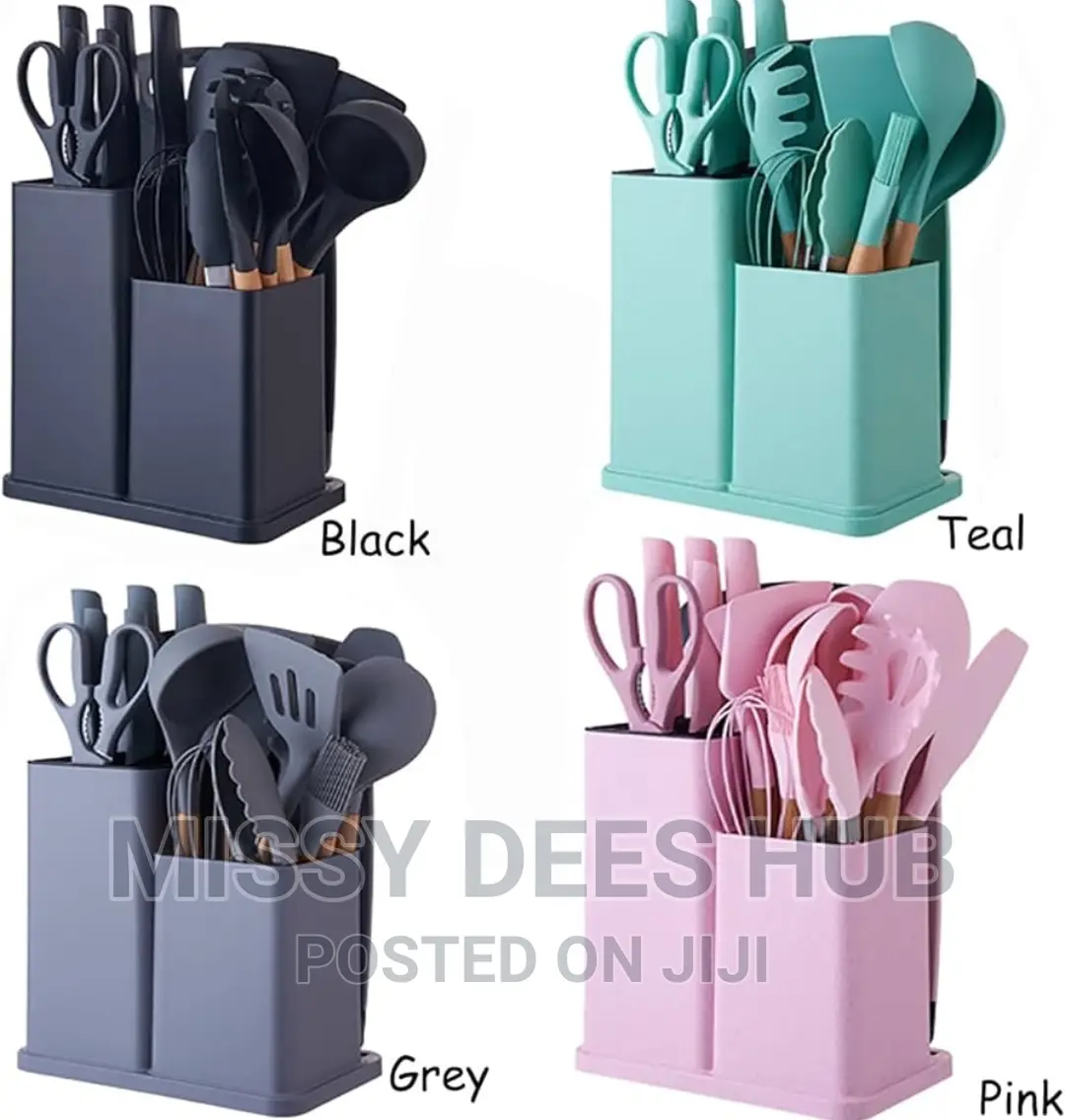 19pcs Silicone Kitchen Set