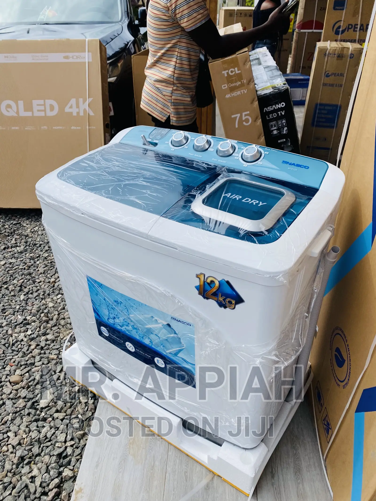 Quality and Fast Nasco Semi-Automatic Washing Machine 