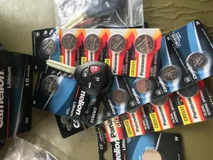 Original Key Remote Batteries Panasonic and Khameleon