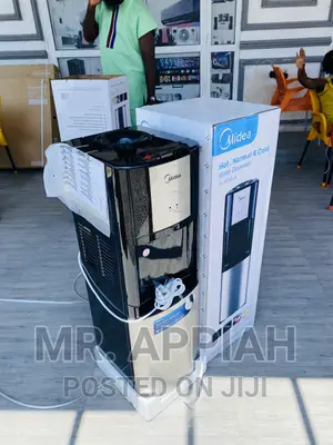Classic Midea 3 Tray Water Dispenser + Fridge(Yl1638s-W).