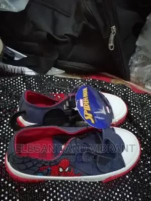Kids Brand New Shoes From the UK, Spider Man Canvas