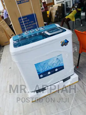 Nice Nasco 10kg Spin/Dry Top Load Washing Machine(White).